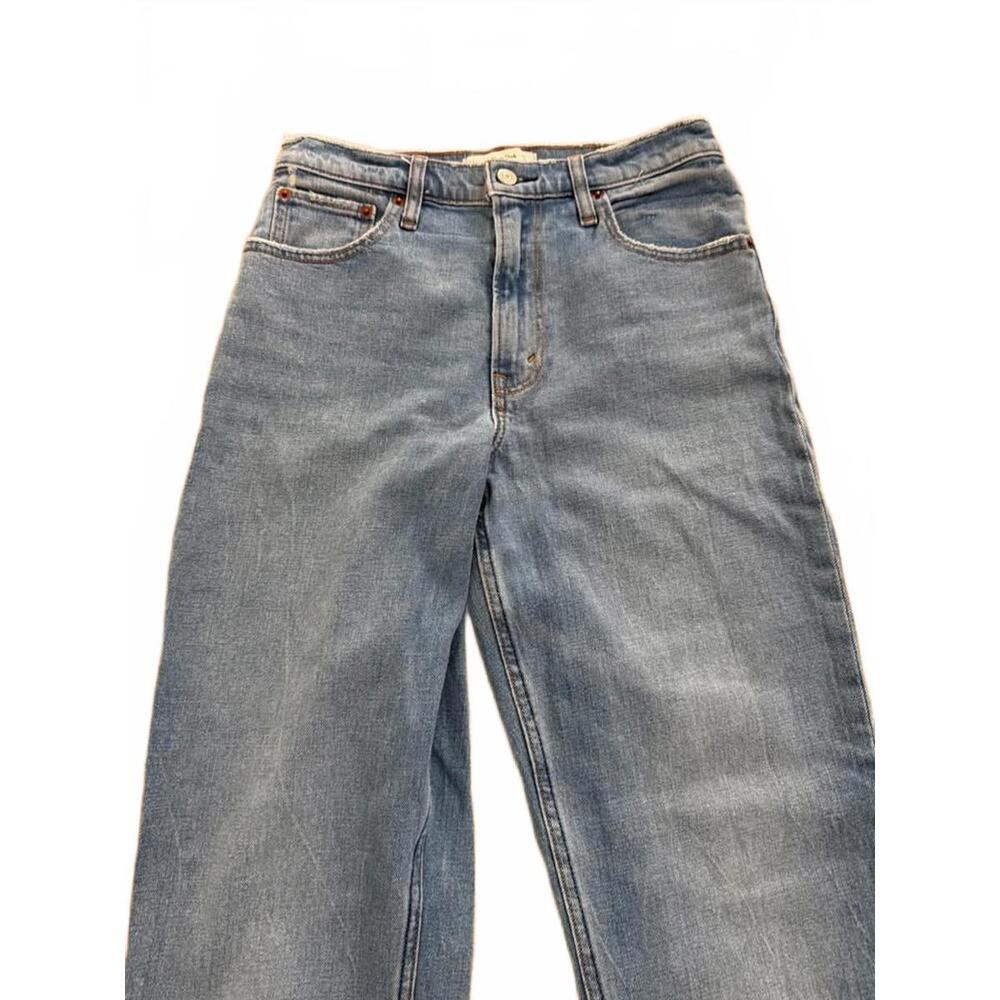Abercrombie & Fitch Mom High Rise Jeans Sz 4 Long - Picture 2 of 5